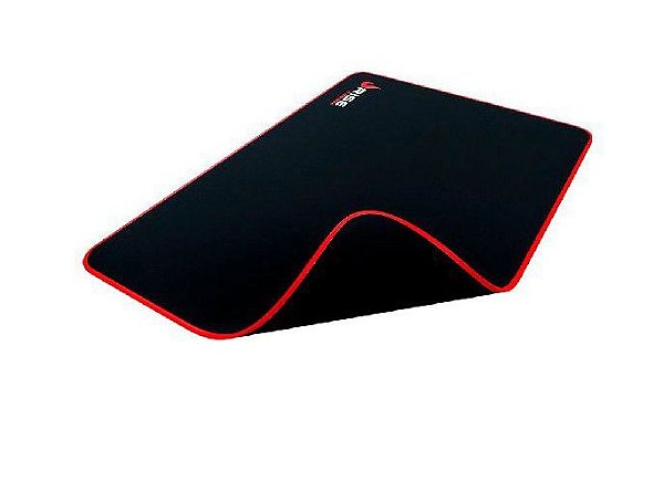 Mouse Pad Gamer Rise Mode Zero Vermelho Grande Borda Costurada (420x290mm) - RG-MP-05-ZR