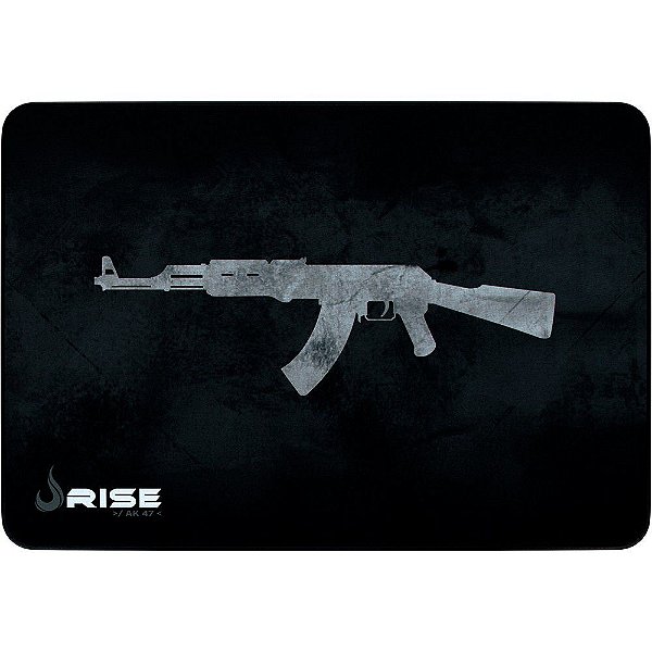 Mouse Pad Gamer Rise Mode Ak47 Grande Borda Costurada (420x290mm) - RG-MP-05-AK