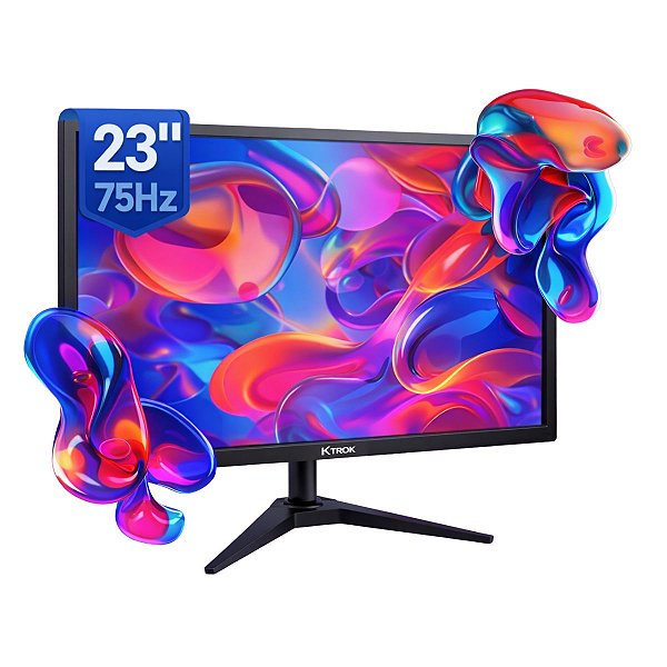 Monitor 23" Polegadas Full HD LED 75HZ 5MS HDMI/VGA KTROK