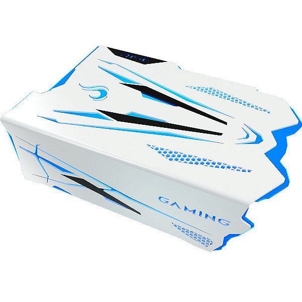 Cover para Fonte Gamer Rise Mode Branco RGB RMCF01RS
