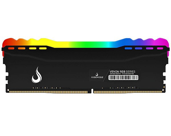 Memoria Gamer Rise Mode 8GB DDR4 3000Mhz Rise Mode RGB - RM-D4-8G-3000-RGB