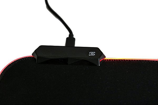 Mousepad Rise Mode Com Led RGB Galaxy