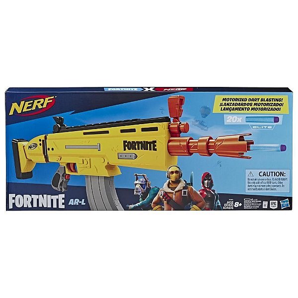 Lançador De Dardos Nerf Elite Fortnite Ar l  E7061 - Hasbro