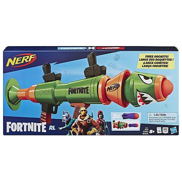 Lançador de Dardos Nerf Fortnite RL Blaster E7511 - Hasbro