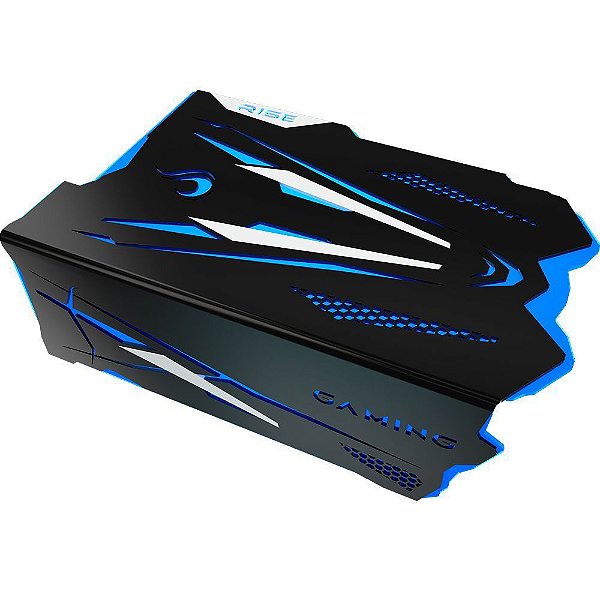 Cover para Fonte Gamer Rise Mode Preto RGB RMCF01RS