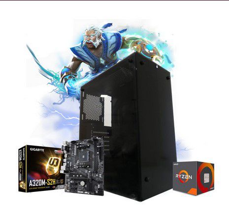 Pc Gamer Megatumii AMD Ryzen R3 3200G 2x4gb HD 320gb