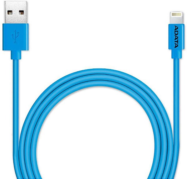 Cabo Micro Adata USB Azul AMFIPL-100CM-CBL