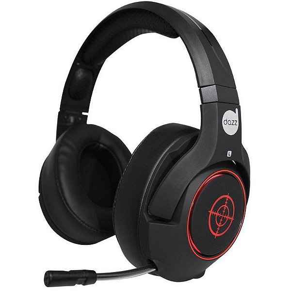 Headset Gamer DAZZ Ballistic Dual Core 7.1 624852