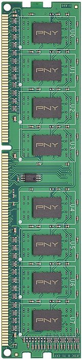 Memória PNY de 4GB DDR3 1333MHz - Desktop - MD4GSD31333NHS