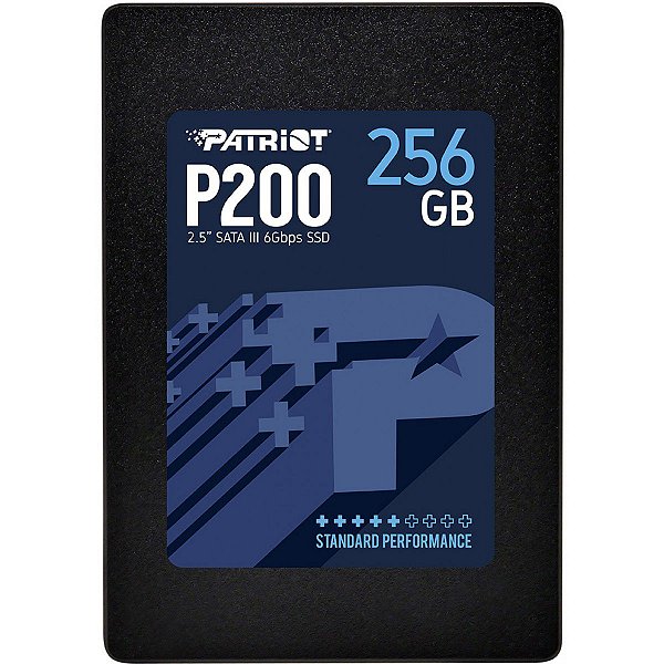 SSD Patriot P200 256gb Sata III PE000658C-P200S256G25C