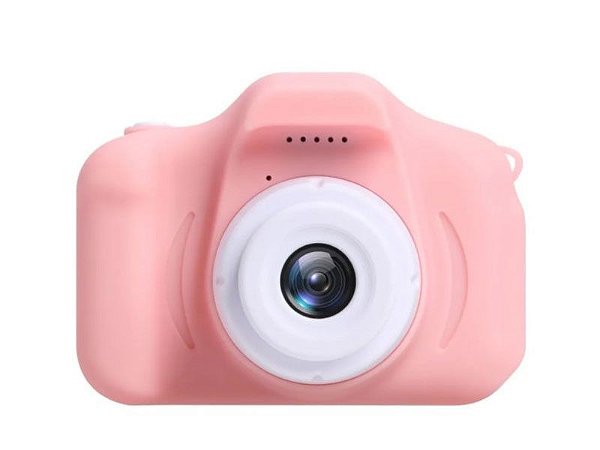 Câmera Digital Fotográfica Teen 5MP Efeito Animação - Rosa