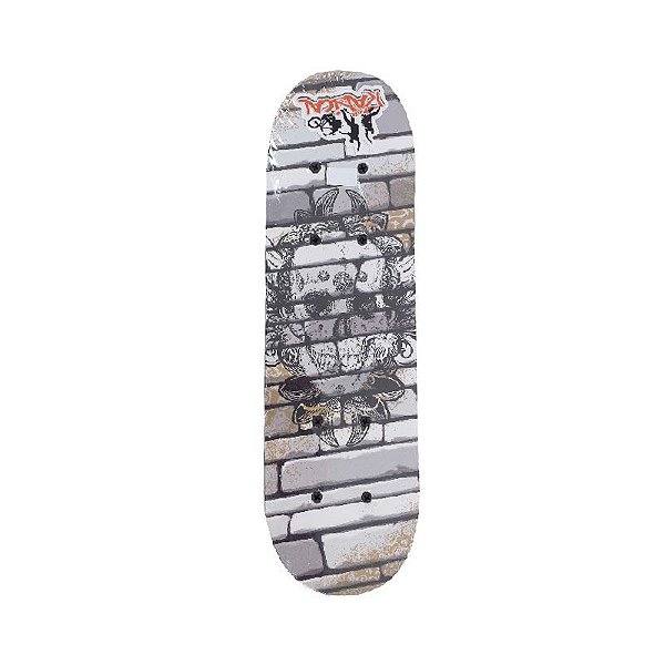 Skate Pequeno para Iniciantes Completo 45cm - SKE17889-CV-CZ