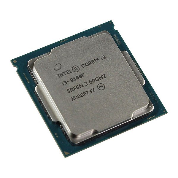 Processador Intel Core i3 9100F 3.6Ghz 9ª Geração