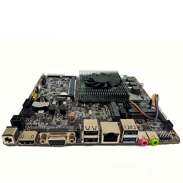 Placa Mãe Mini-itx J1800 Com Processador Hdmi Vga