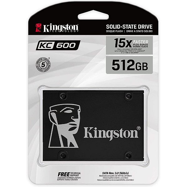 Ssd Kingston Kc600 512gb Sata
