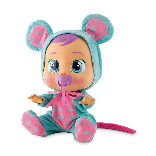 Boneca Cry Babies Lala Chora de Verdade - Lágrimas +4 anos