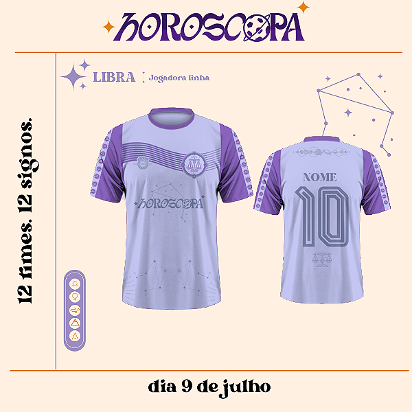 CAMISETA HOROSCOPA - LIBRA