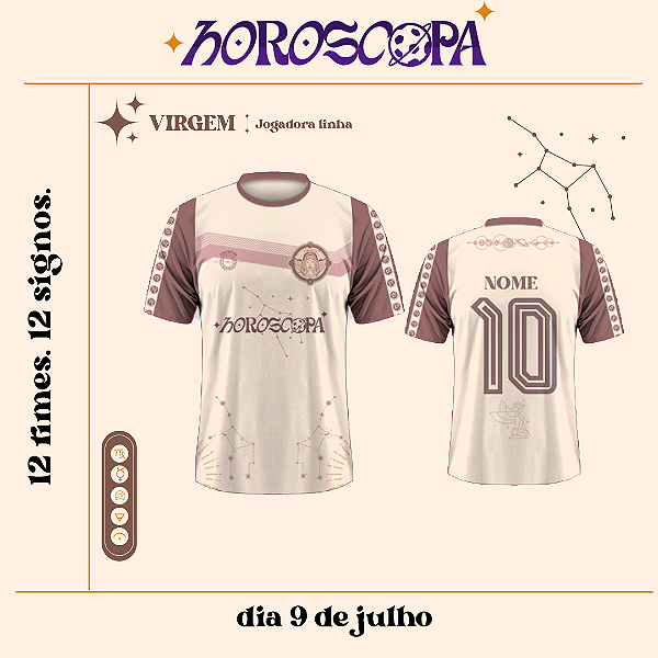 CAMISETA HOROSCOPA - VIRGEM
