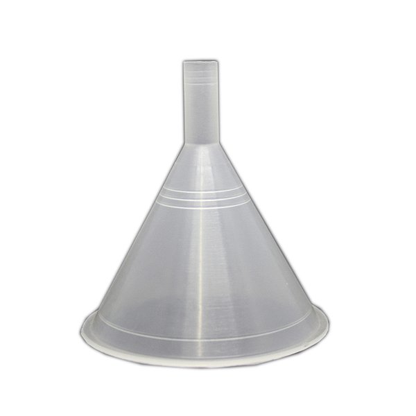 FUNIL DE PLASTICO (PP) DIAMETRO 100MM CAPACIDADE 200ML