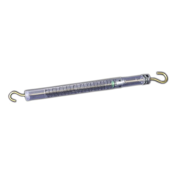 DINAMOMETRO DE MOLA TUBULAR ESCALAS EM GF E NEWTON 100GF E 1N DIDATICA