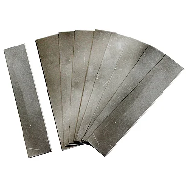 10 PLACAS DE FERRO 20X100MM (LAMINA DE FERRO) DIDATICA
