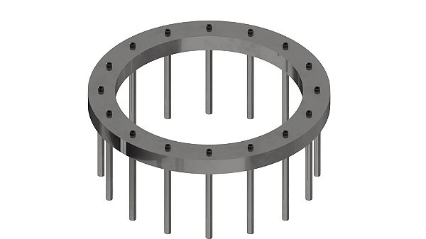 ANEL J PARA CONCRETO AUTO-ADENSAVEL (CAA)