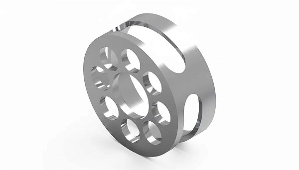 ANEL GUIA DA ESFERA P/ PONTO DE AMOLECIMENTO DE RESINA RING 'N BALL (EM INOX)