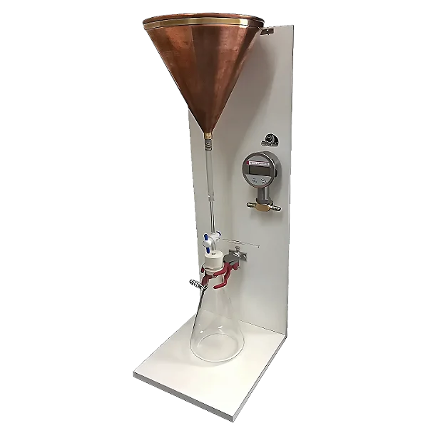 APARELHO PARA MEDIR RETENCAO DE AGUA EM ARGAMASSA COM METODO FUNIL DE BUCHNER