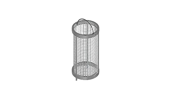 CESTO DE TELA 75X130MM PARA ENSAIO DE ADESIVIDADE