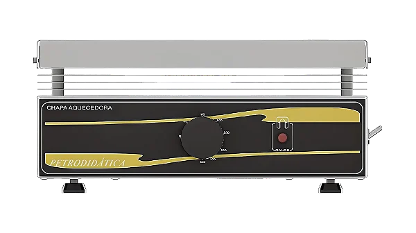 CHAPA AQUECEDORA 30X40CM ANALOGICA PLATAFORMA INOX 220V