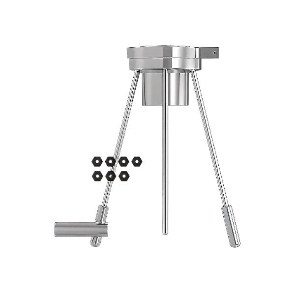 VISCOSIMETRO COPO FORD EM INOX COM TRIPE CONJUNTO COMPLETO