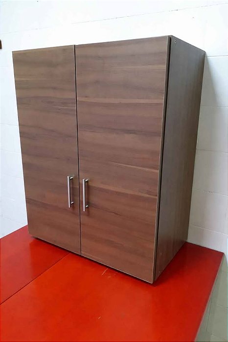 Armário Aéreo Suspenso Cozinha, Banheiro, Lavanderia Branco c/ Prateleira 100% MDF