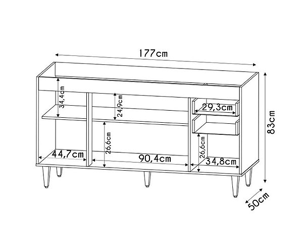 Projeto 3D Gabinete Para Pia Planejado em MDF Sob Medida