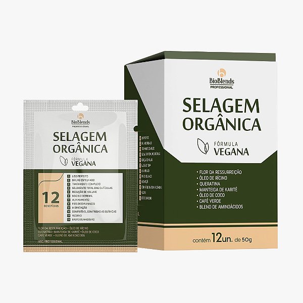 SELAGEM ORGÂNICA VEGANA