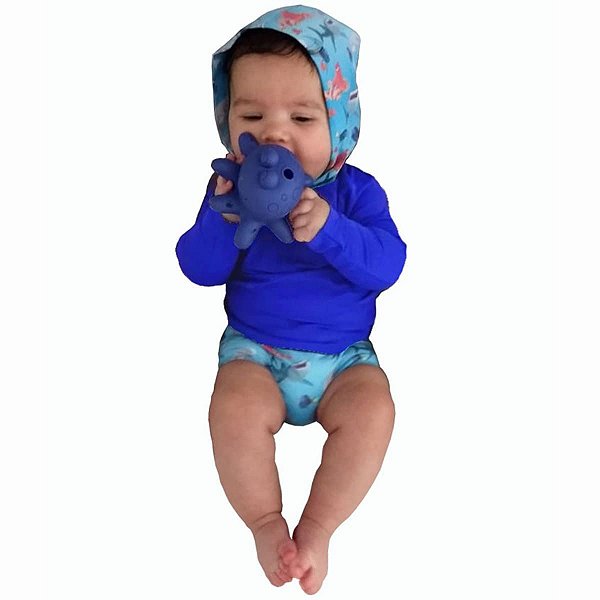 Roupa de praia proteção solar deals para bebe