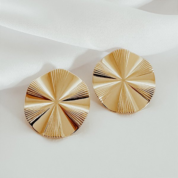 Brinco Marvelous Banhado a Ouro 18k