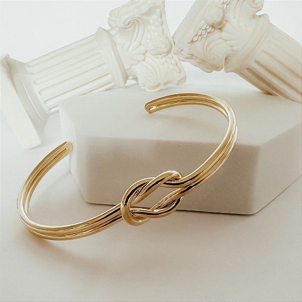 Bracelete Mirífico Banhado a Ouro 18k