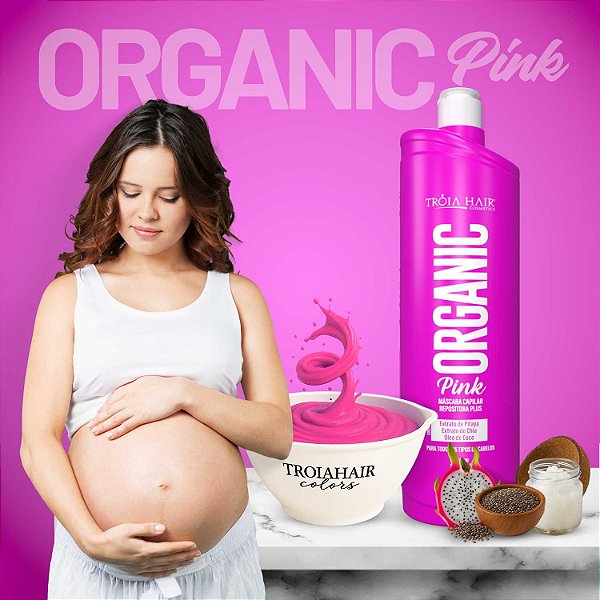 Ativo Semi Definitiva Lisorganic Pink Alisamento Inteligente 1L - Troia Hair