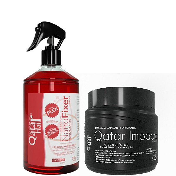 Nanofixer Ion Revitalizante + Máscara Qatar Impacto 500g