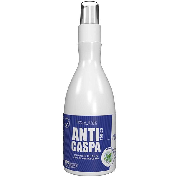 Tônico Anticaspa 80ml Tratamento Intensivo Para Caspa Tróia Hair