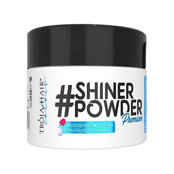 Pó Descolorante Shiner Powder Premium 50g Sem Amônia - Tróia Hair