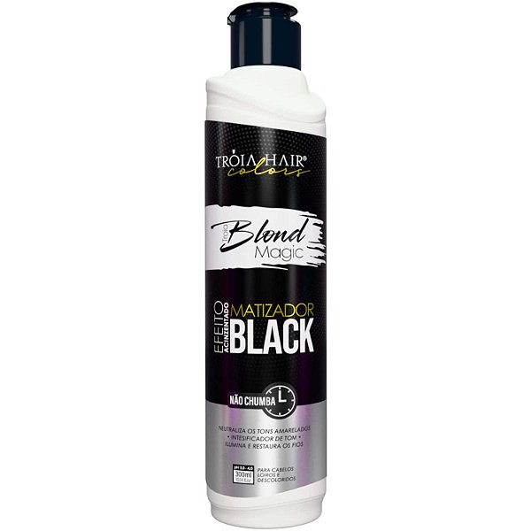 Troia Blond Magic Black Efeito Acinzentado - Máscara Matizadora 300ml