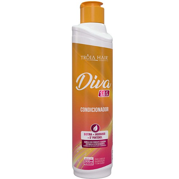 Condicionador Anti Queda S.O.S Diva 300ml - Troia Hair