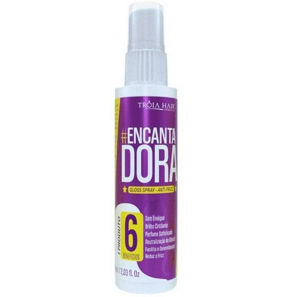 Gloss Spray #Encantadora 6 em 1 - 70ml - Troia Hair