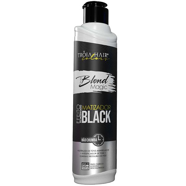 Troia Blond Magic Black Efeito Acinzentado - Máscara Matizadora 500ml