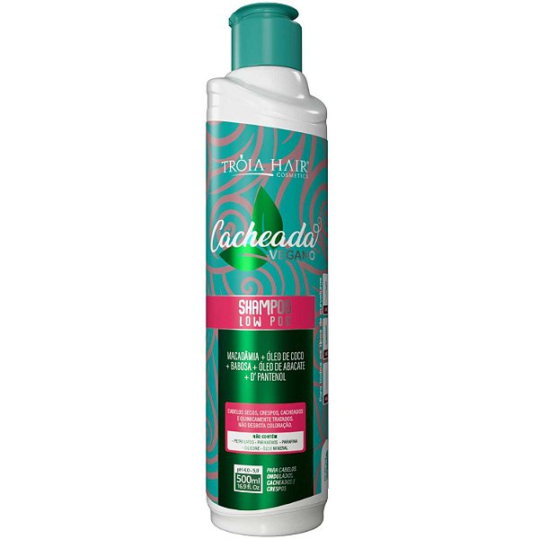 Shampoo Lowpoo - Linha Cacheada 500ml - Troia Hair