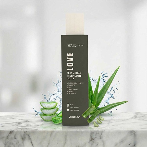 Água Micelar Hidratante Noite - Max Love