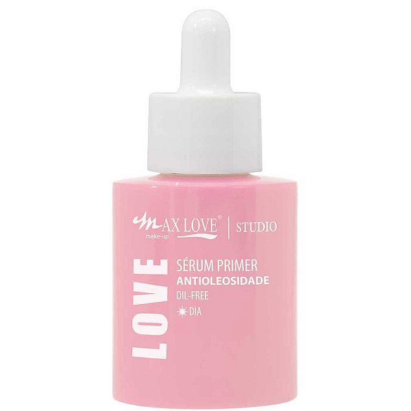 BOX C/ 24 SÉRUM FACIAL DE PRIMER ANTIOLEOSIDADE OIL FREE DIA MAX LOVE — FIRMEZA • HIDRATAÇÃO