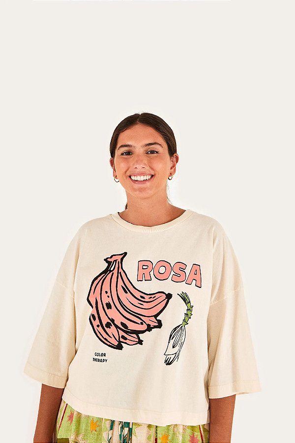T-shirt Box Banana Rosa
