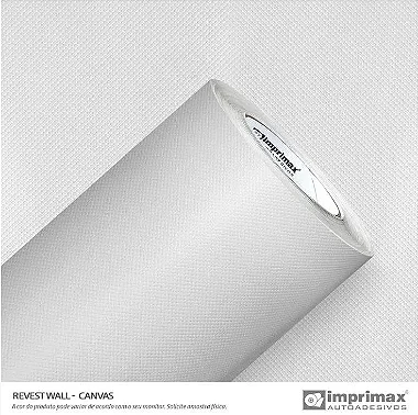 Vinil Adesivo Revest Wall Canvas 1,22MTS X 25MTS - 0,14MM